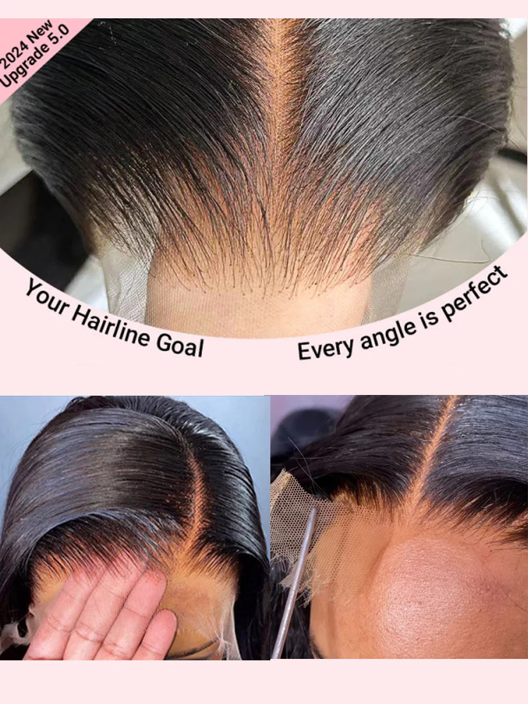 28 Inch = $199 | Dorsanee Bone Straight 13x4 HD Lace Frontal Virgin Human Hair Wigs - Image 4