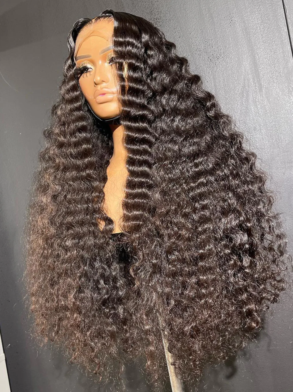 28=$199 💥 Dorsanee 13x4 Water Deep Wave HD Lace Frontal Human Hair Wigs Natural Color - Image 3