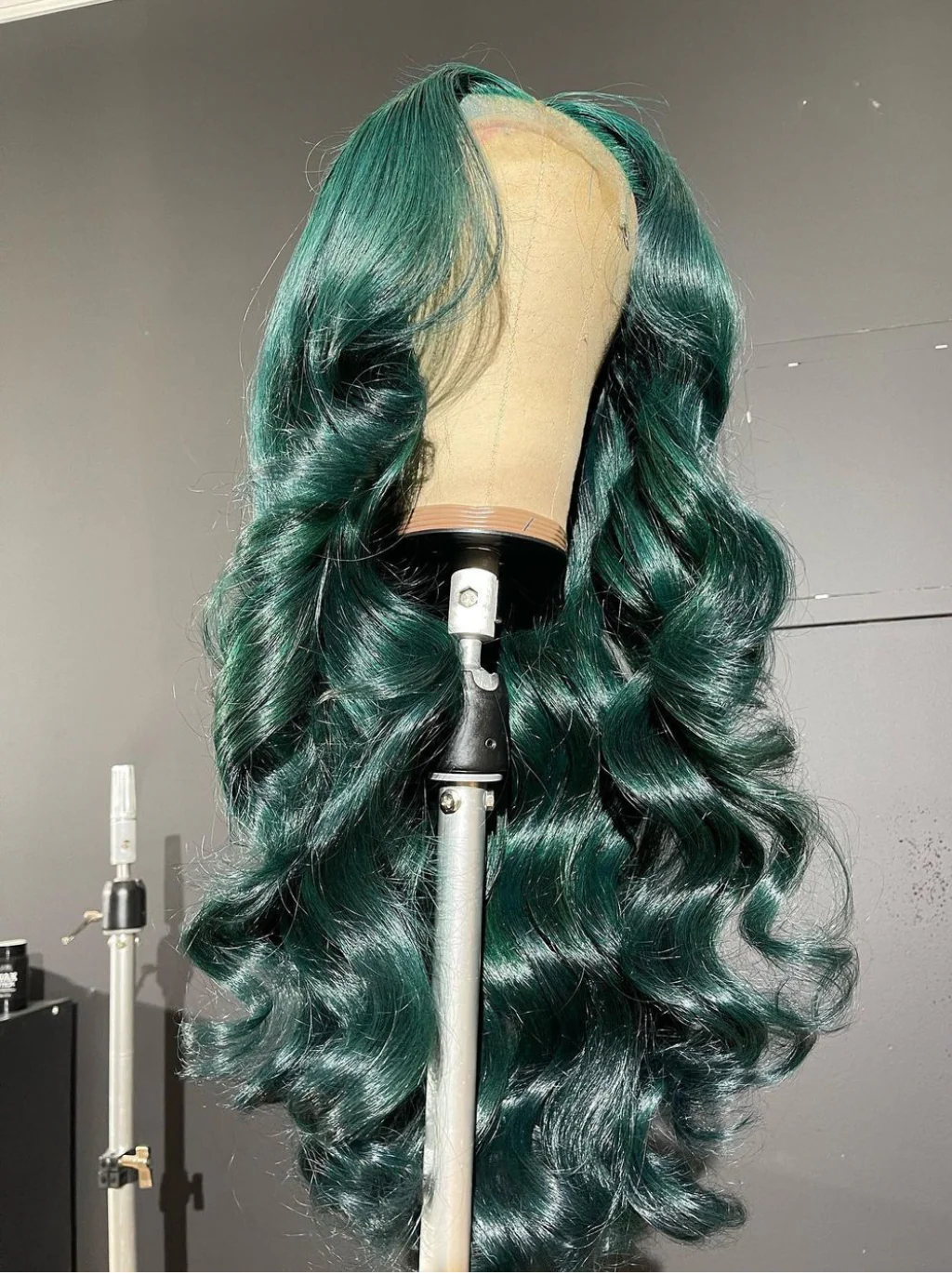 Dorsanee 200 Density Emerald Green 13x4 Lace Front Wave Human Hair Wigs - Image 7