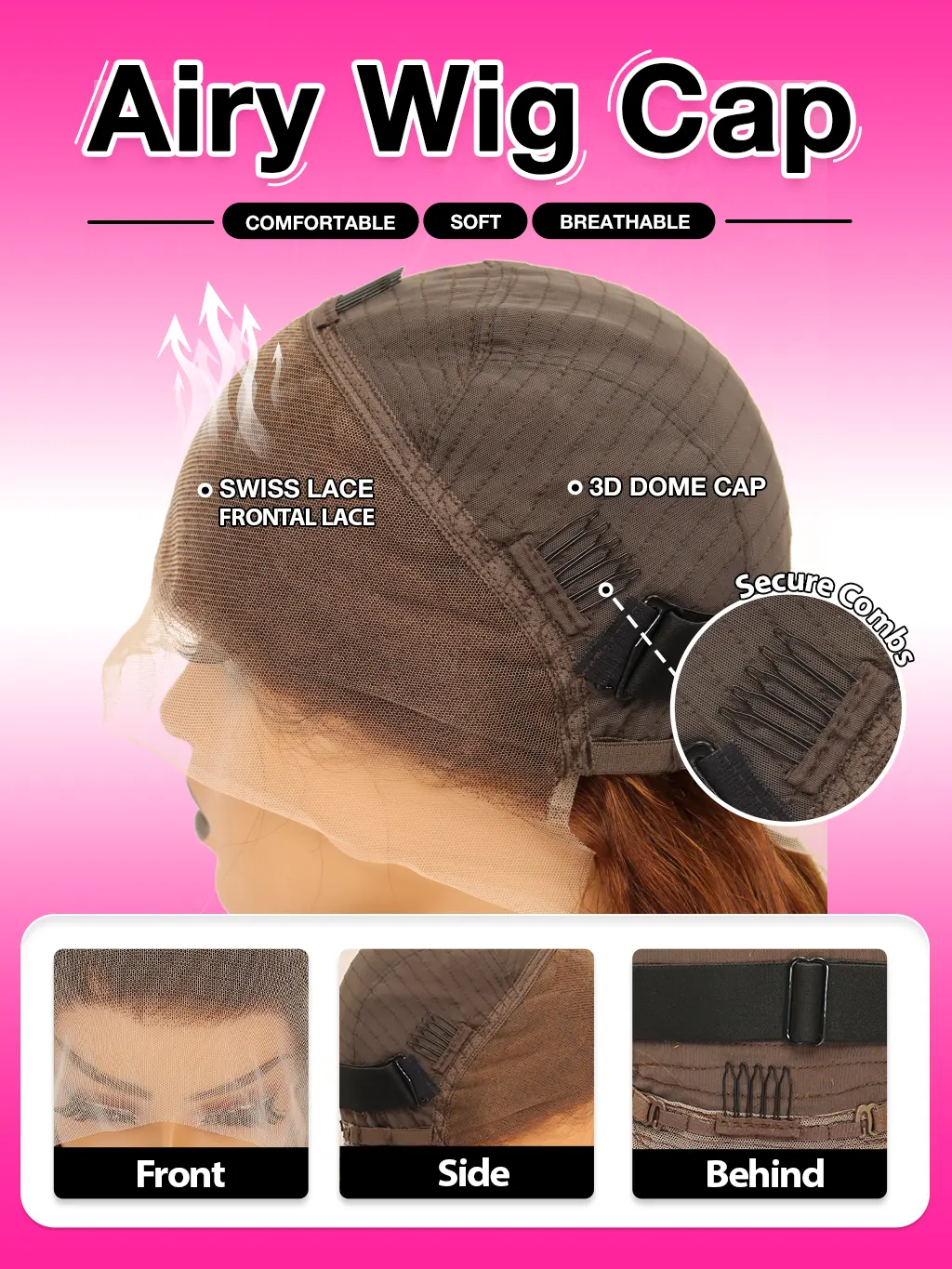 Dorsanee 250 Density Brown #4 Colored Body Wave 13x4/5x5 HD Lace Front Virgin Human Hair Wig - Image 10