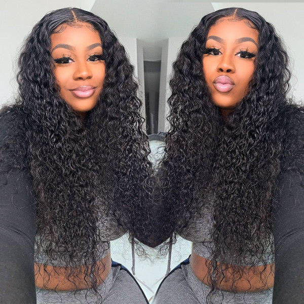 Dorsanee 250 Density 13x6 HD Lace Front Deep Wave  Curly Human Hair Wigs - Image 3