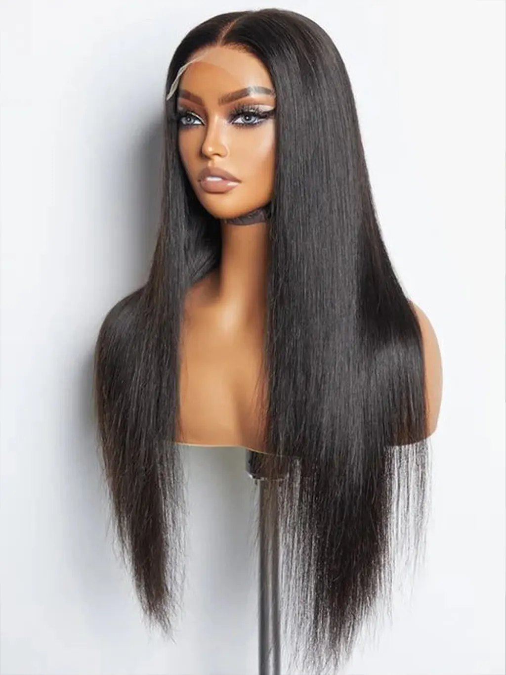 Dorsanee 250 Density Wear Go Glueless Pre Plucked 6x4 Lace Closure Straight Human Hair Wig - Image 3